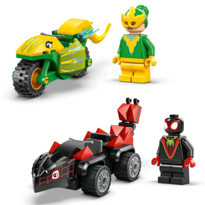 Lego Marvel Spidey And His Amazing Friends Spin and Electro Dinosaur Vehicle Chase 11198